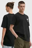 Bavlněné tričko Sprayground černá barva, s potiskem, SP679