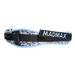 MadMax Dámský fitness opasek Swarovski MFB314 modrý - L