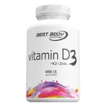 Best Body Vitamin D3 + K2 + zinc - 80 tablet