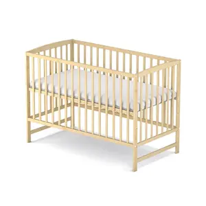 NELLYS Postýlka pro miminko ANNA 120x60cm - přírodní