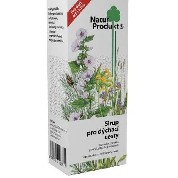 Naturprodukt Sirup pro dýchací cesty 200 ml
