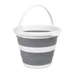 Allnature Skládací kbelík 1 ks šedý