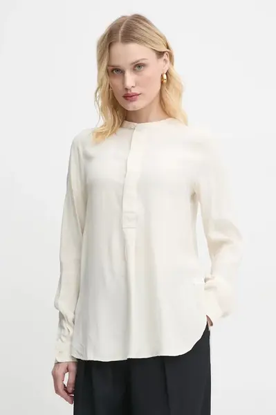 Halenka G-Star dámská, béžová barva, hladká, D24441-D724