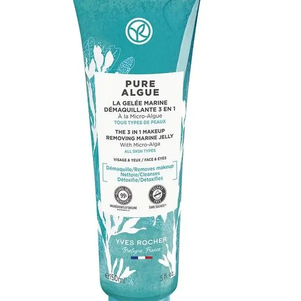 Yves Rocher Pure Algue Odličovací želé 3v1 150 ml