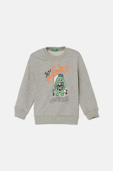 Dětská bavlněná mikina United Colors of Benetton