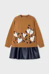 Dětské šaty s příměsí vlny Mayoral