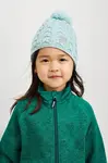 Dětská vlněná čepice Reima Nyksund zelená barva, 5300066B
