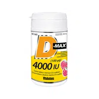 Vitabalans D-Max 4000 IU 90 žvýkacích tablet