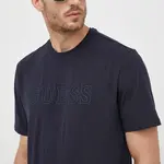 Tričko Guess ALPHY tmavomodrá barva, s aplikací, Z2YI11 J1314