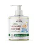 WoodenSpoon Dětský sprchový gel a šampon 2v1 bez parfemace 300 ml