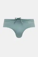 Plavky EA7 Emporio Armani zelená barva, AF14514.7M000500