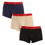 HUGO 3PACK pánské boxerky vícebarevné (50517878 962) XL