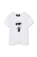 Dětské bavlněné tričko Karl Lagerfeld