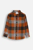 Dětská bavlněná košile Coccodrillo žlutá barva, BETWEEN FRIENDS BOY NEWBORN