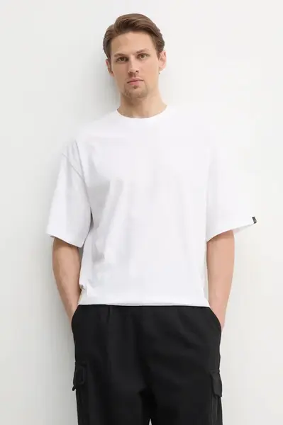 Bavlněné tričko Alpha Industries Studio Edition T bílá barva, 156550