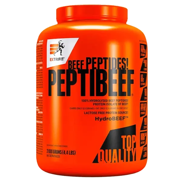 Extrifit PeptiBeef 2000g - čokoláda, oříšek