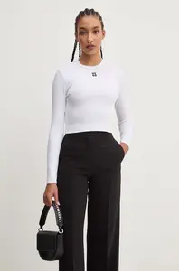 Tričko s dlouhým rukávem HUGO Dafilomena_3