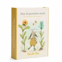 Moulin Roty Milníkové kartičky - Zajíček a kamarádi