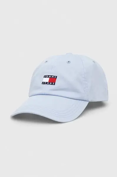 Bavlněná baseballová čepice Tommy Jeans