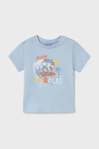 Dětské bavlněné tričko Mayoral