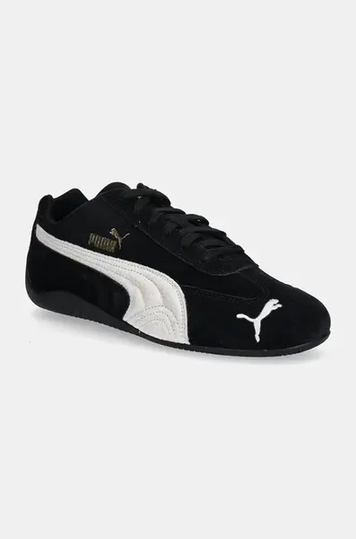 Semišové tenisky Puma Speedcat OG černá barva, 398846