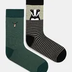 Bavlněné ponožky Medicine 2-pack pánské, více barev