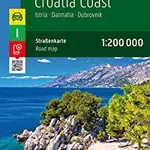 Automapa Chorvatsko pobřeží 1:200 000
