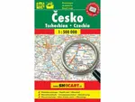 Česko automapa 1:500 000 (velké písmo)