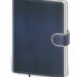 Zápisník Flip A5 modro/bílá tečkovaný