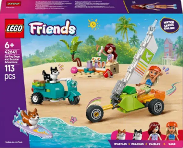 Dobrodružství se surfujícími psy a skútrem - Friends (42641)