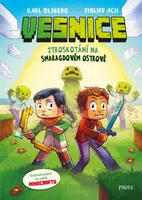 Minecraft: Vesnice. Ztroskotání na Smaragdovém ostrově - Karl Olsberg, Philipp Ach