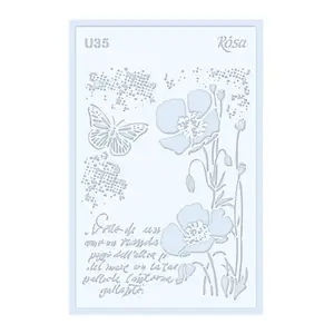 Šablona Rosa 0,5mm 13x20cm – U35