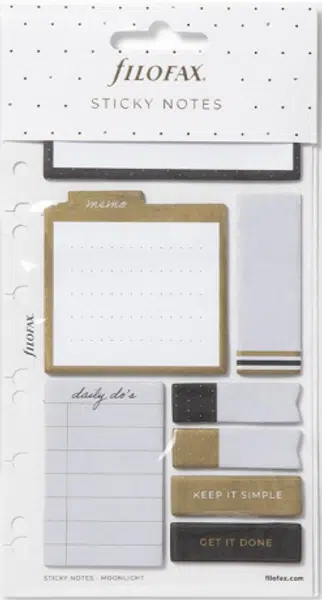 Lepící bločky Filofax - Moonlight (multi-fit)