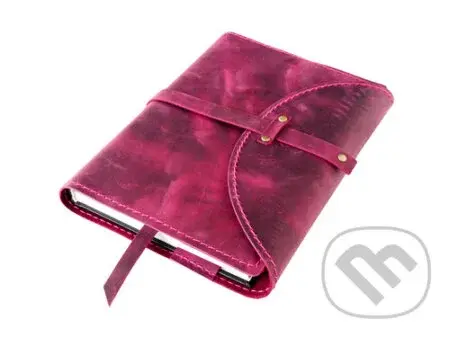 Obal s nýty XL Pull Up Růžový