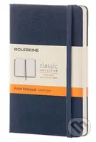 Moleskine - modrý zápisník (malý, linajkovaný)