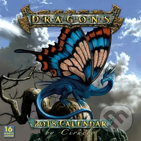 Dragons 2018 Calendar - Ciruelo Cabral