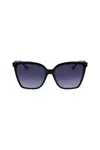 LIU JO BLACK WOMEN'S SUNGLASSES