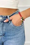 Christmas bracelet Santa's head