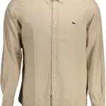 HARMONT &amp; BLAINE LONG SLEEVE SHIRT MEN BEIGE