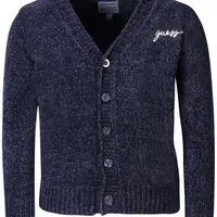 GUESS JEANS CARDIGAN FOR CHILDREN BLUE