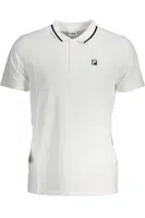 FILA MEN'S WHITE SHORT SLEEVED POLO SHIRT