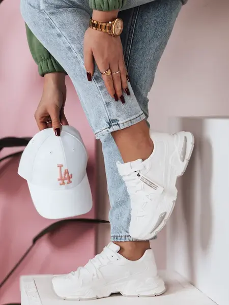 Dámske športové tenisky RUNKIK biele