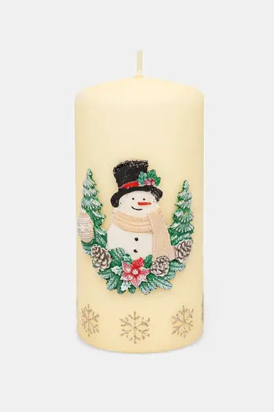 Dekorativní svíčka Affek Design 7 x 7 x 14 cm