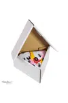 ZOOKSY/RAINBOW SOCKS Dúhové ponožky 1 ponožky 1 Pizza Capricciosa pár