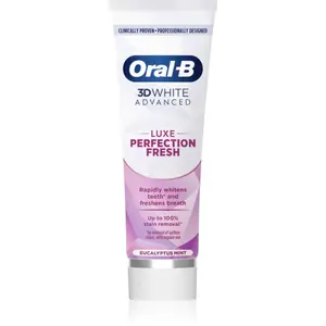 Oral-B 3D White Luxe Perfection Fresh bělicí zubní pasta Eucalyptus Mint 75 ml