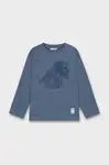 Dětské bavlněné tričko s dlouhým rukávem Mayoral