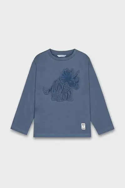 Dětské bavlněné tričko s dlouhým rukávem Mayoral