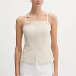 Halenka Dkny dámská, béžová barva, UD5JS043