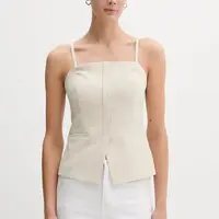 Halenka Dkny dámská, béžová barva, UD5JS043