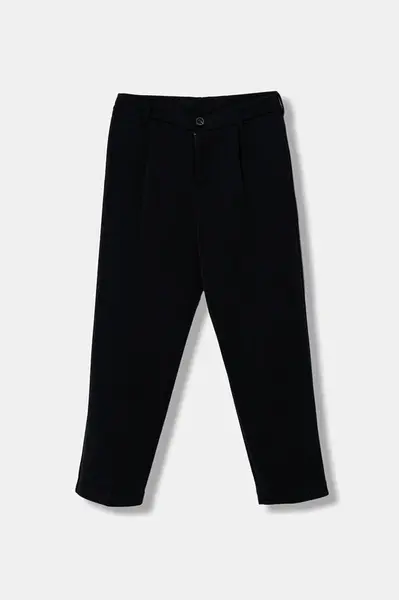 Dětské kalhoty Emporio Armani tmavomodrá barva, EB000543 AF16254